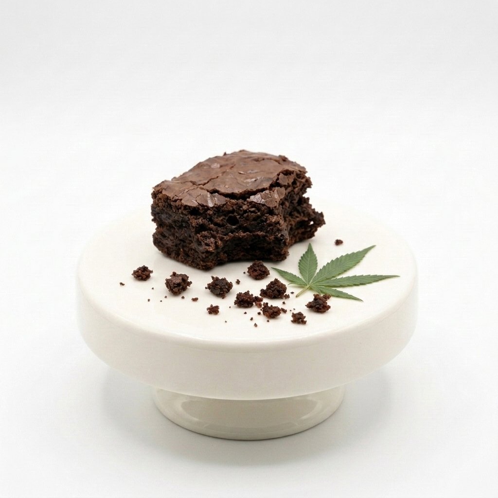 Space Brownie, fast aufgegessen